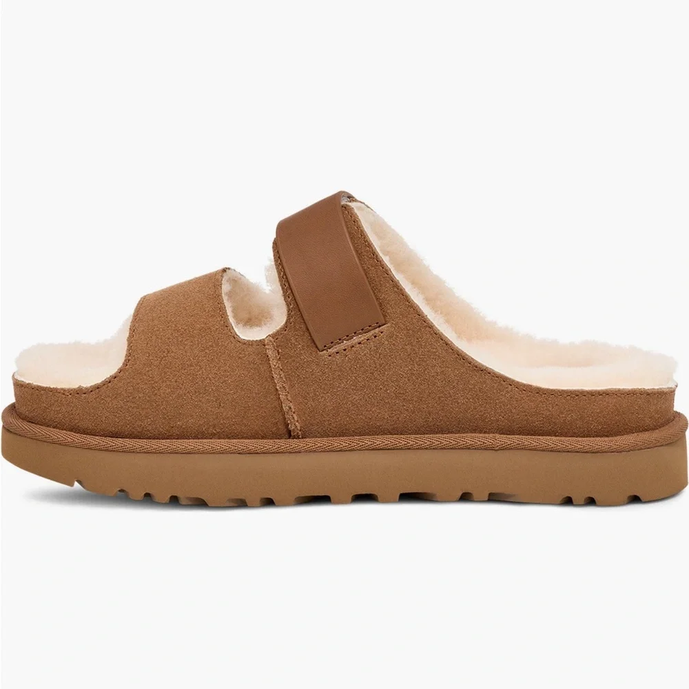 UGG GREENPORT GENUINE SHEARLING SLIDE SANDLE SIZE 7 NEW IN BOX - Picture 7 of 7